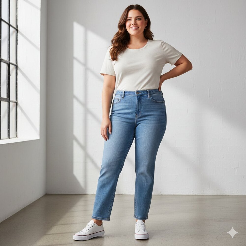 Signature by Levi Strauss Curvy Fit Jeans Size 12